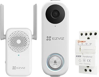Ezviz Ασύρματο Κουδούνι Πόρτας Wi-Fi Λευκό