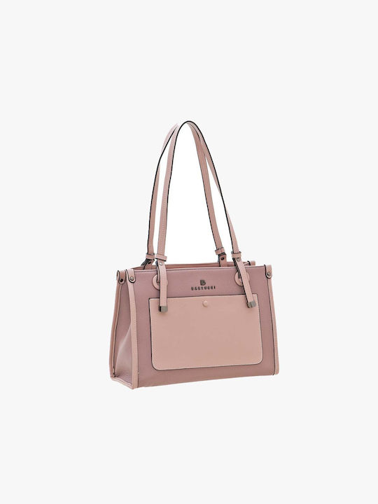 Bartuggi Women's Bag Shopper Shoulder Pink