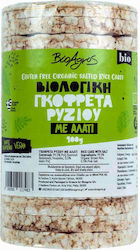 Βιο Αγρός Rice Wafers Salt Gluten-Free 1x100gr