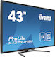 Iiyama Prolite X4373UHSU-B1 VA Monitor 43" 4K 3840x2160 with Response Time 3ms GTG