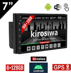 Kirosiwa Аудиосистема 2 DIN с Bluetooth, USB & GPS Kirosiwa Аудиосистема 2 DIN с Bluetooth, USB & GPS