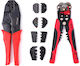 Kraft & Dele Crimping Tool with Cable Cutter, Ratchet Mechanism and Insulation KD-10693