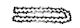 Hyundai HSC09 Chainsaw Chain with Pitch 3/8"LP, Gauge .050"-1.3mm & Number of Guides 40E