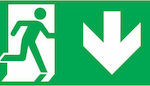 Optonica Self-adhesive Sign Exit 7213