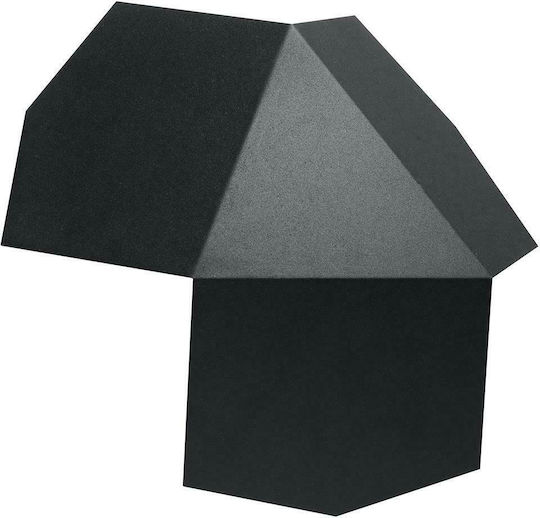 Sollux Tre Modern Lamp Wall with Socket G9 Black 30x26x15cm