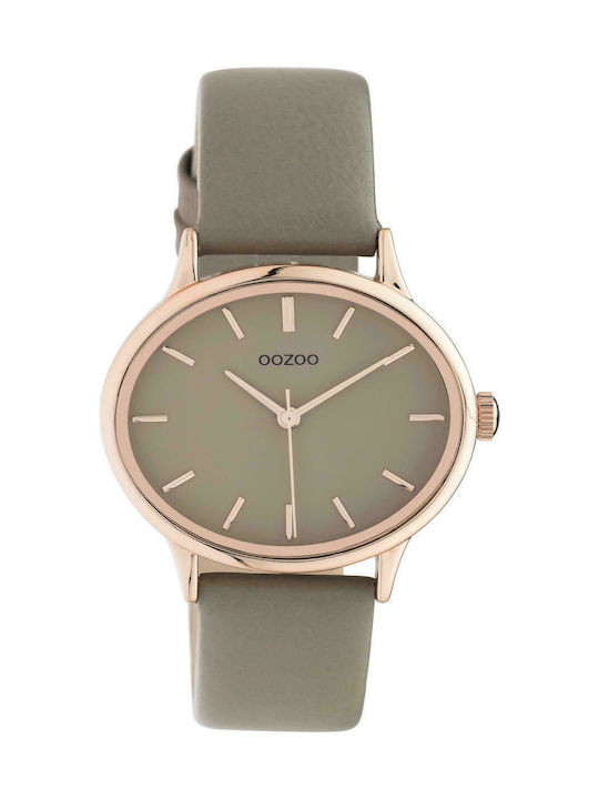 Oozoo Timepieces Ceas de Damă cu Gri Curea din ...