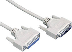 Digitus Cable RS232 25-pin male to RS232 25-pin female 10m (AK-610201-100-E) 1pcs