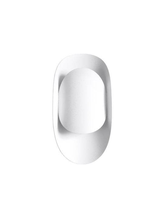 Sollux Tear Modern Lamp Wall with Socket G9 White 10x15x14.5cm