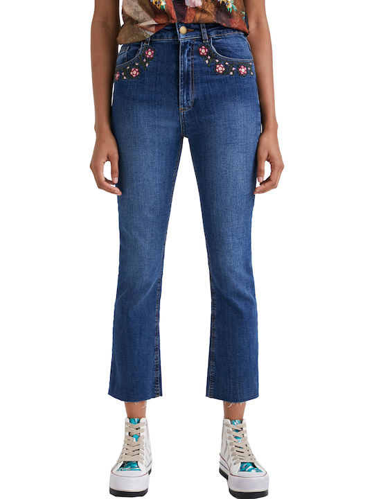 Desigual Jerry High Waist Women's Jean Trousers...