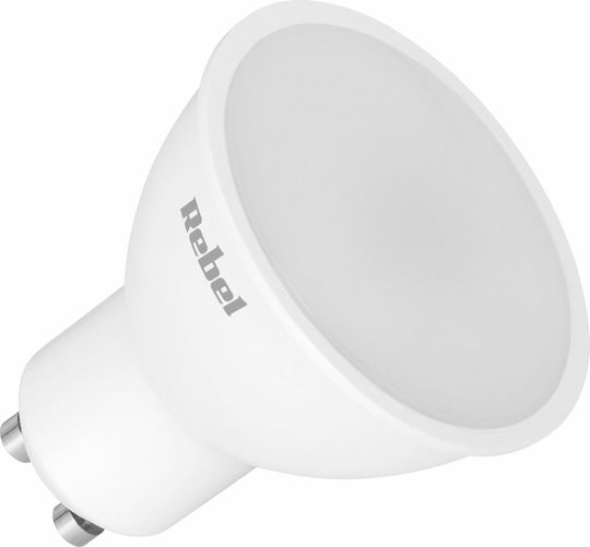 Rebel LED Bulb 7W for Socket GU10 and Shape MR16 Warm White 540lm