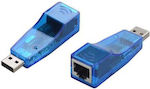 05002LAN00BL USB Αντάπτορας Δικτύου για Ενσύρματη σύνδεση Ethernet