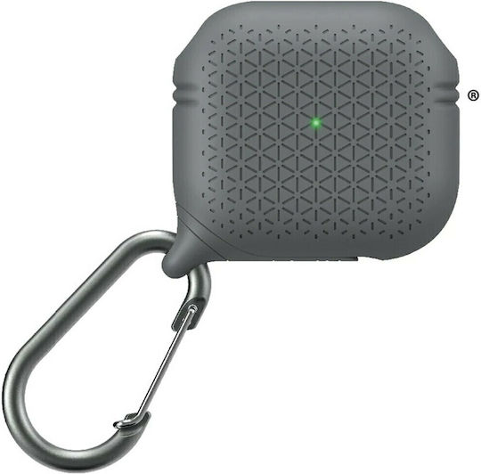 Catalyst Vibe Silicone Case with Keychain Gray for Apple AirPods 3