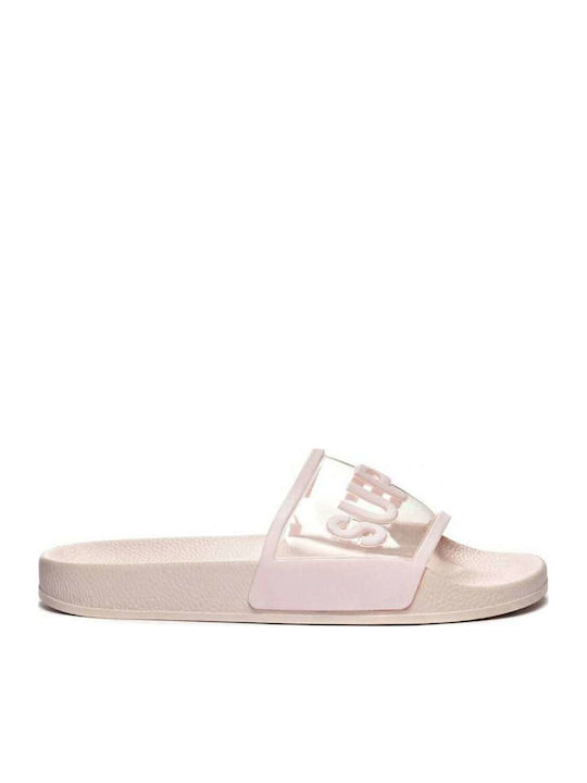 Superga 1908 Women's Slides Pink