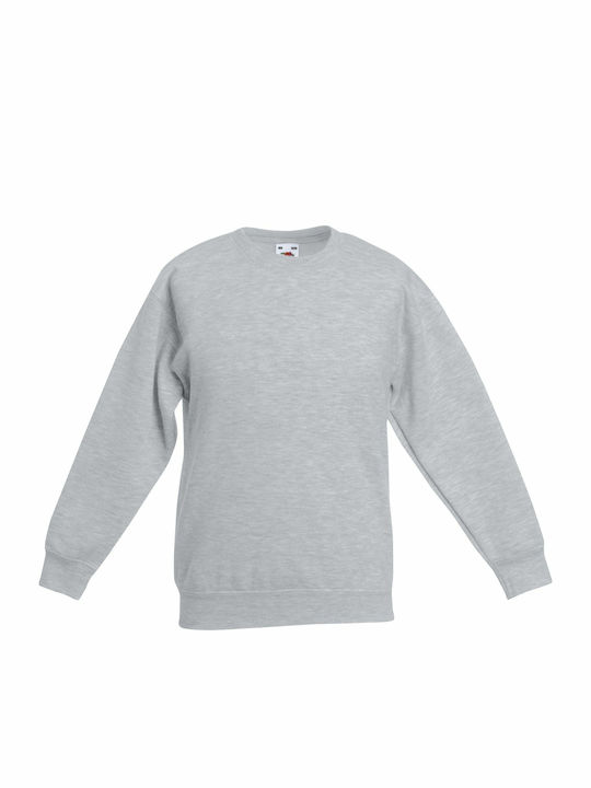 Fruit of the Loom Kinder Sweatshirt Gray