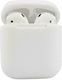 Hurtel Soft Touch Θήκη Σιλικόνης σε Λευκό χρώμα για Apple AirPods