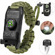 A2S Survival Bracelet With Whistle And Green Sparkler