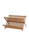 Koopman Отцедник За Мивка От Дърво Кафяв 42x32x26см