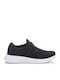 1811 Ανδρικά Ανατομικά Sneakers Μαύρα
