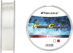 FISH-0034 Πετονιά Fluorocarbon Διάφανη 100m / 0.40mm / 13.8kg