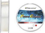 FISH-0035 Fluorocarbon Fishing Line Transparent 100m / 0.50mm / 15.6kg