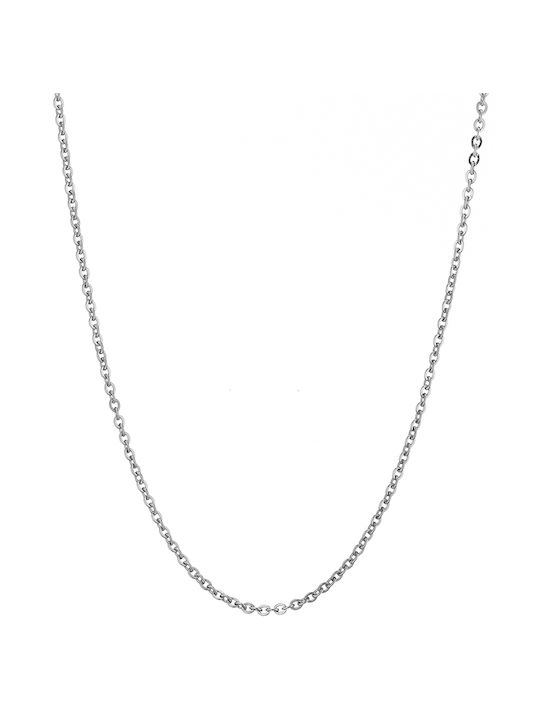 Sequoia Women's 316L Steel Neck Chain in Silver Colour