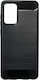 Forcell Carbon Back Cover Σιλικόνης Μαύρο (Redmi 10 / 10 2022)