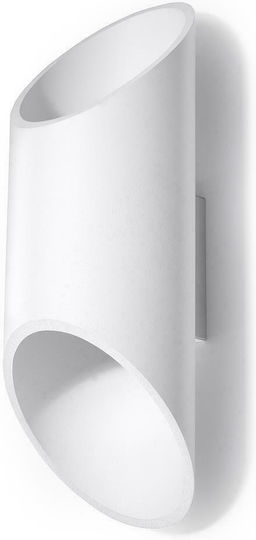 Sollux Penne Single Spot with Socket G9 in White Color