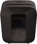 Fellowes LX25M Cross Cut 6-Sheet Paper Shredder