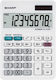 Sharp EL-310WB Calculator 12 Cifre în Culoarea Alb