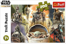 Puzzle pentru Copii Star Wars Mandalorian Ready to Fight pentru 7++ Ani 200buc Trefl