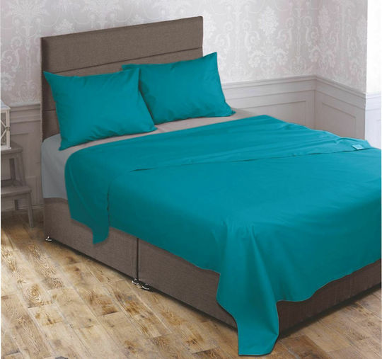 Kipper Комплект Плик за Завивка Кинг Сайз с 2 Калъфки 220x240 Rainbow Emerald