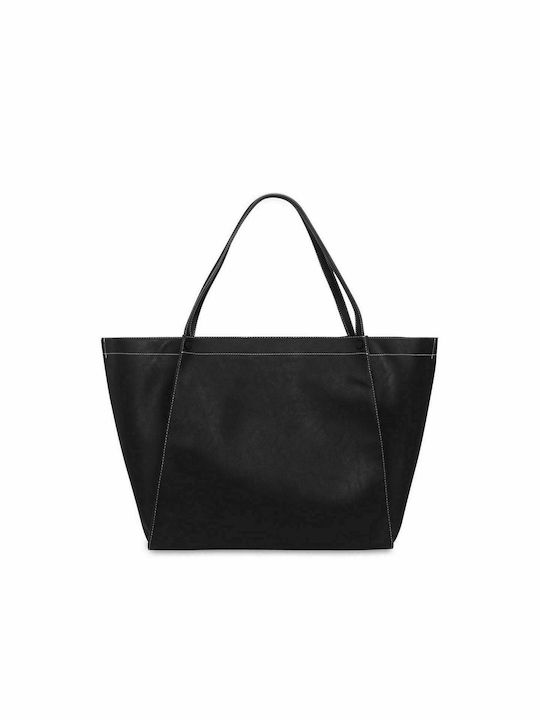 Hvisk Boat Structure Damen Tasche Shopper Schulter Schwarz