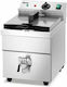Bartscher Elektrische Fritteuse 3.5kW Kapazität 8Es 29x48x51.5cm