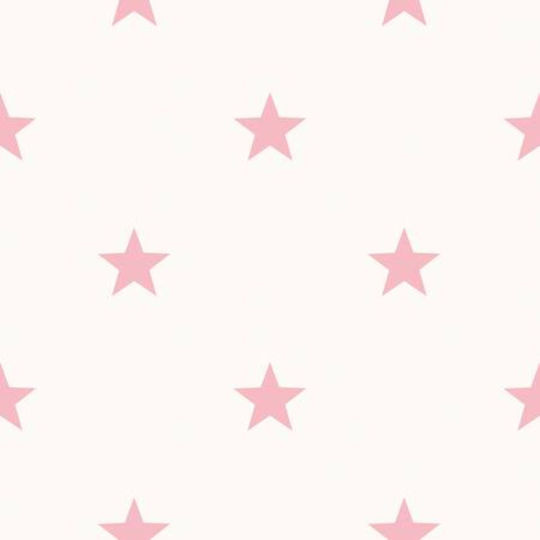 Loukianos Wallpapers Παιδική Ταπετσαρία Υφασμάτινη Friends & Coffee Εκρού Ροζ Μ53xΥ1005εκ.