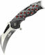 Amont Third Pocket Knife Silver with Blade made of Stainless Steel