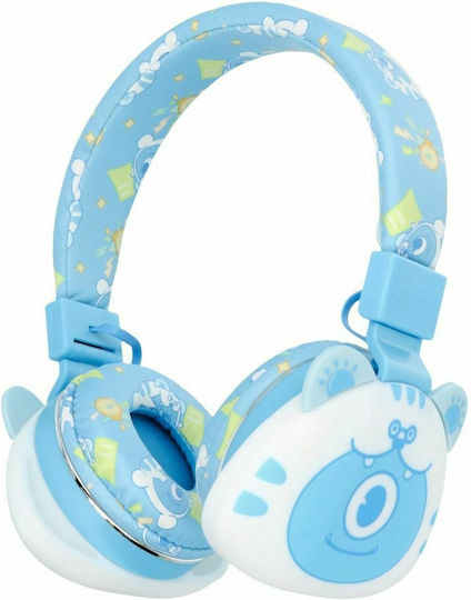 Monster YLFS-07BT Wireless / Wired On Ear Headphones with Radio with 6 hours of Operation Monster Blue