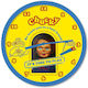 Pyramid International Chucky Wall Clock Plastic Yellow Ø25cm