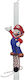 Easter Candle Super Mario Square Handmade