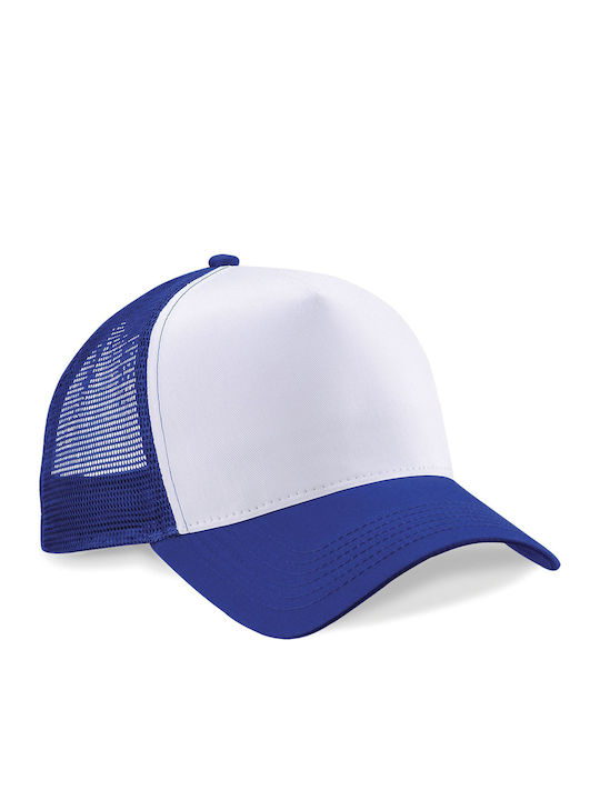Beechfield Jockey με Δίχτυ Bright Royal / White