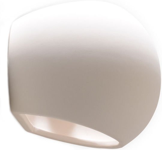 Sollux Globe Осветително тяло За стена Бял 15x25x20см.