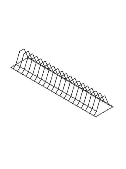 Cabinet Dish Rack Metallic in Silver Colour 85cm