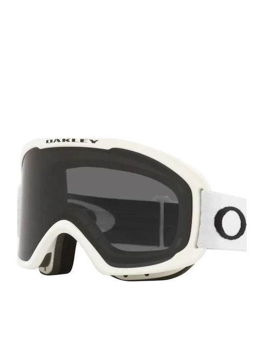 O-Frame 2.0 Pro Μάσκα Σκι & Snowboard Ενηλίκων Λευκή με Φακό Φιμέ Μαύρο