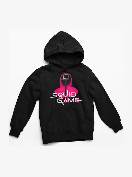 T-shirt Studio Tintenfisch-Spiel Bedruckte Blusen Schwarz