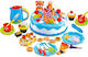 Loco Tort De Aniversare Pentru 3+ Ani 29 Cm 80 Buc