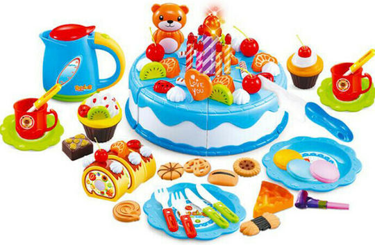 Loco Tort De Aniversare Pentru 3+ Ani 29 Cm 80 Buc