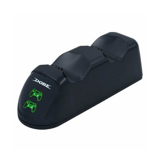 Dobe Charging Dock Charging Station for 2 controllers PS4 with LED lighting Black