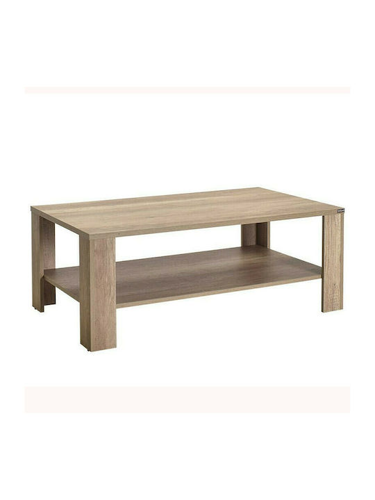 Rechteckig Couchtisch Natural L110xB65xH42cm