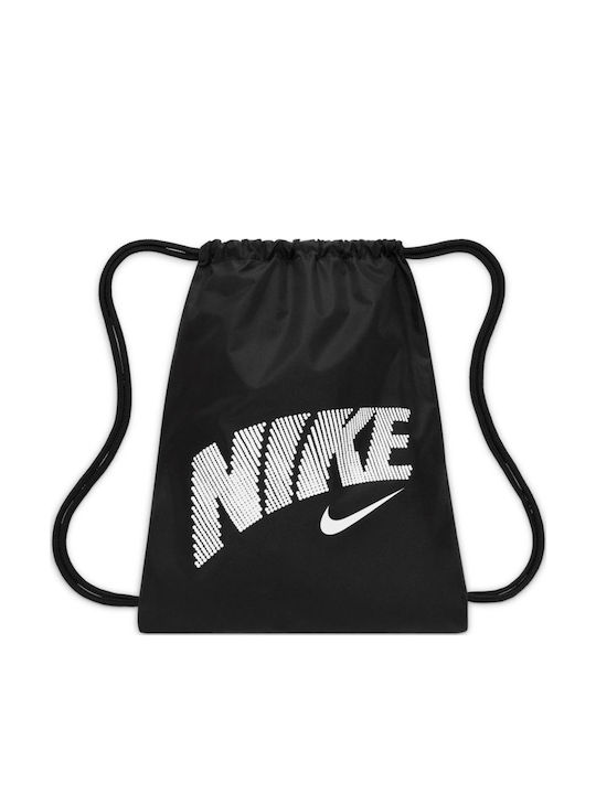 Nike Παιδική Τσάντα Πουγκί Μαύρη 36x46εκ.