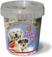 Nobby StarSnack Duo Heart Mix Μπισκότο Σκύλου 500gr