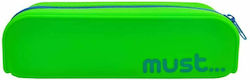 Must Team Pencil Case Silicone Barrel Green